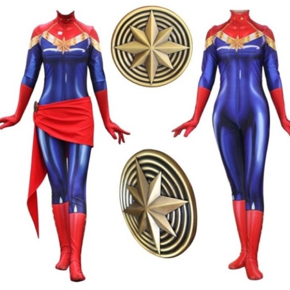 Captain Marvel Suit